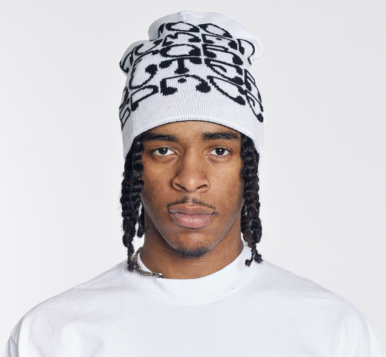 Too Alien Reversible Beanie - WHITE